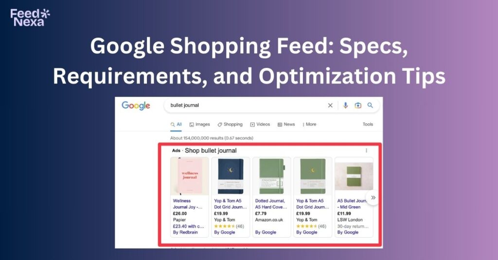 google shopping feed