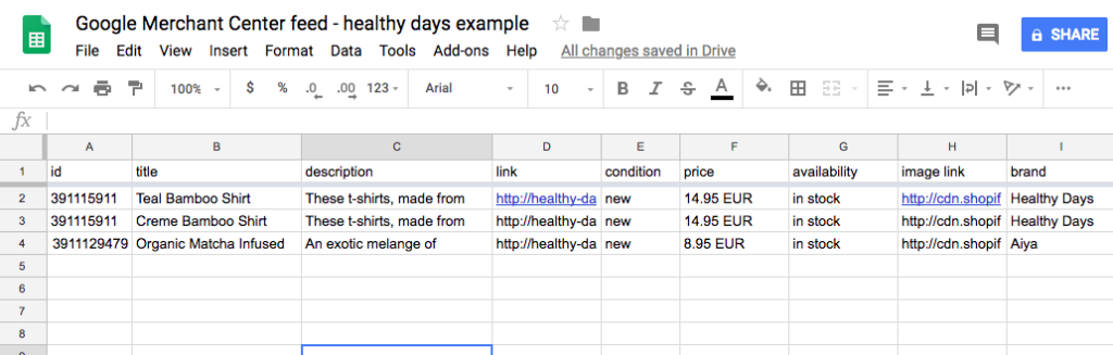 Using Spreadsheets