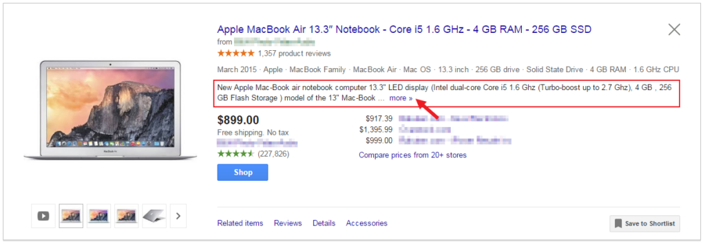 Write Detailed Product Descriptions