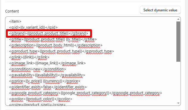 Replace the Existing Value in the Content Box