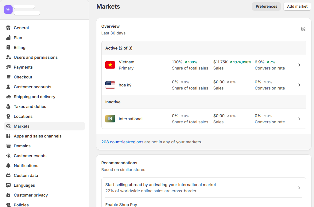 Set up Marketplace 2
