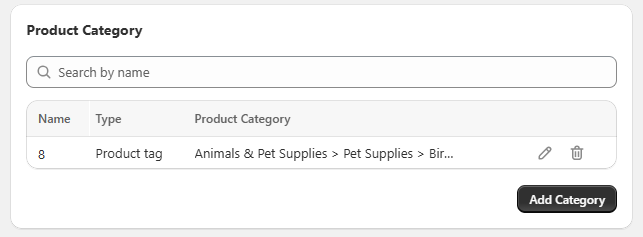 Product Category