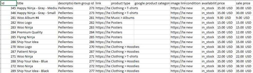 Add a column called google_product_category
